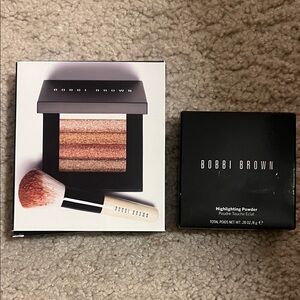 Bobbi Brown Highlighting Powder - Gold and Tan